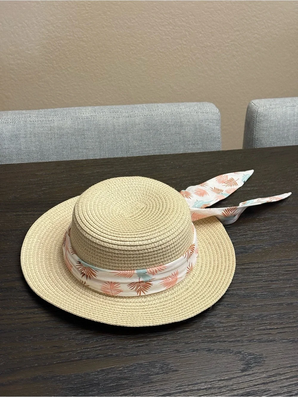 NWT Gingersnaps Havana Hat | Kids Adjustable Sun Hat | Linen Blend